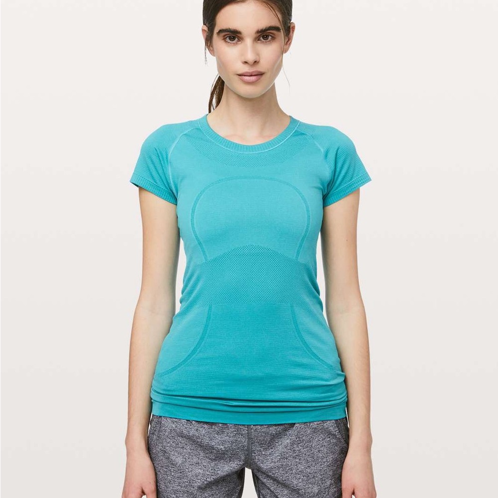 Lululemon Swiftly Tech Short Sleeve in Amazonite (old style)